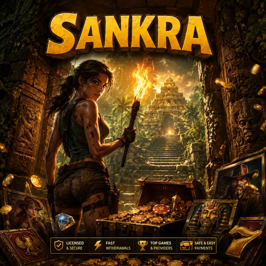 Sankra Casino — poszukiwacz skarbów w dżungli